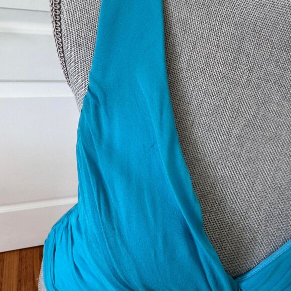 Y2K 100% Silk Draped V Neck Going Out Top Brooch Detail Britney Spears - Picture 4 of 8